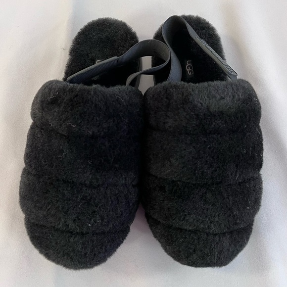 UGG  Plataform Sleepers / slides size 9 Wool Black Women’s‎ NWOB - Picture 7 of 11